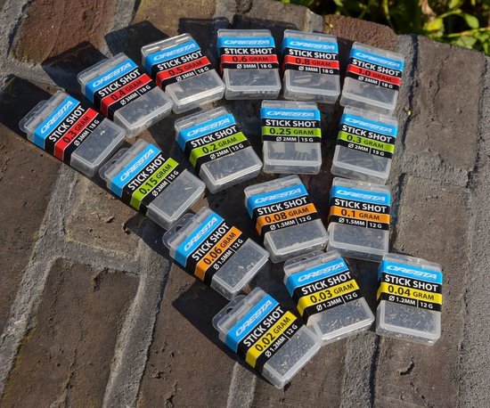Cresta Stick Shot - Maat : Dia 3mm - 0.6gr van Cresta — afbeelding 4