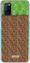 6F hoesje - geschikt voor OPPO A52 -  Transparant TPU Case - Minecraft - Grass #ffffff