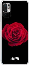 6F hoesje - geschikt voor Xiaomi Redmi Note 10 5G -  Transparant TPU Case - Radiant Rose #ffffff