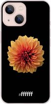 6F hoesje - geschikt voor iPhone 13 Mini -  Transparant TPU Case - Butterscotch Blossom #ffffff