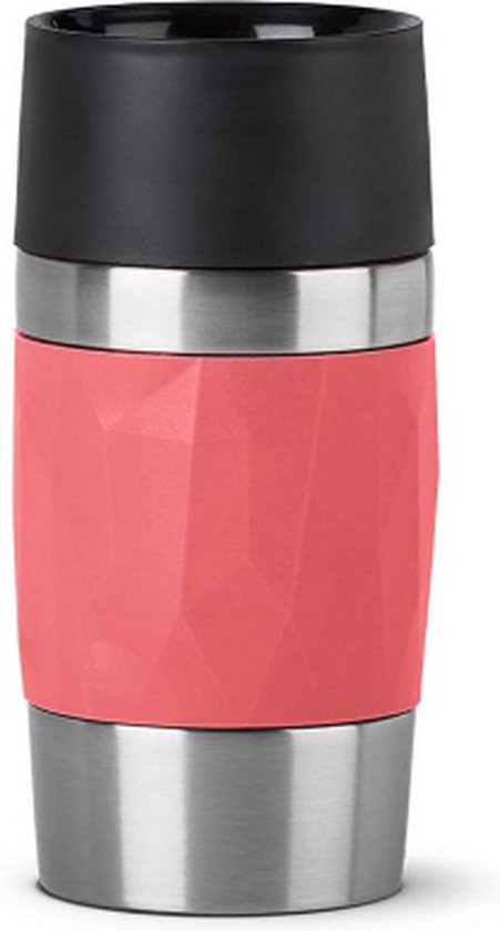 Emsa thermosbeker Travel Mug – koraal – 300 ml
