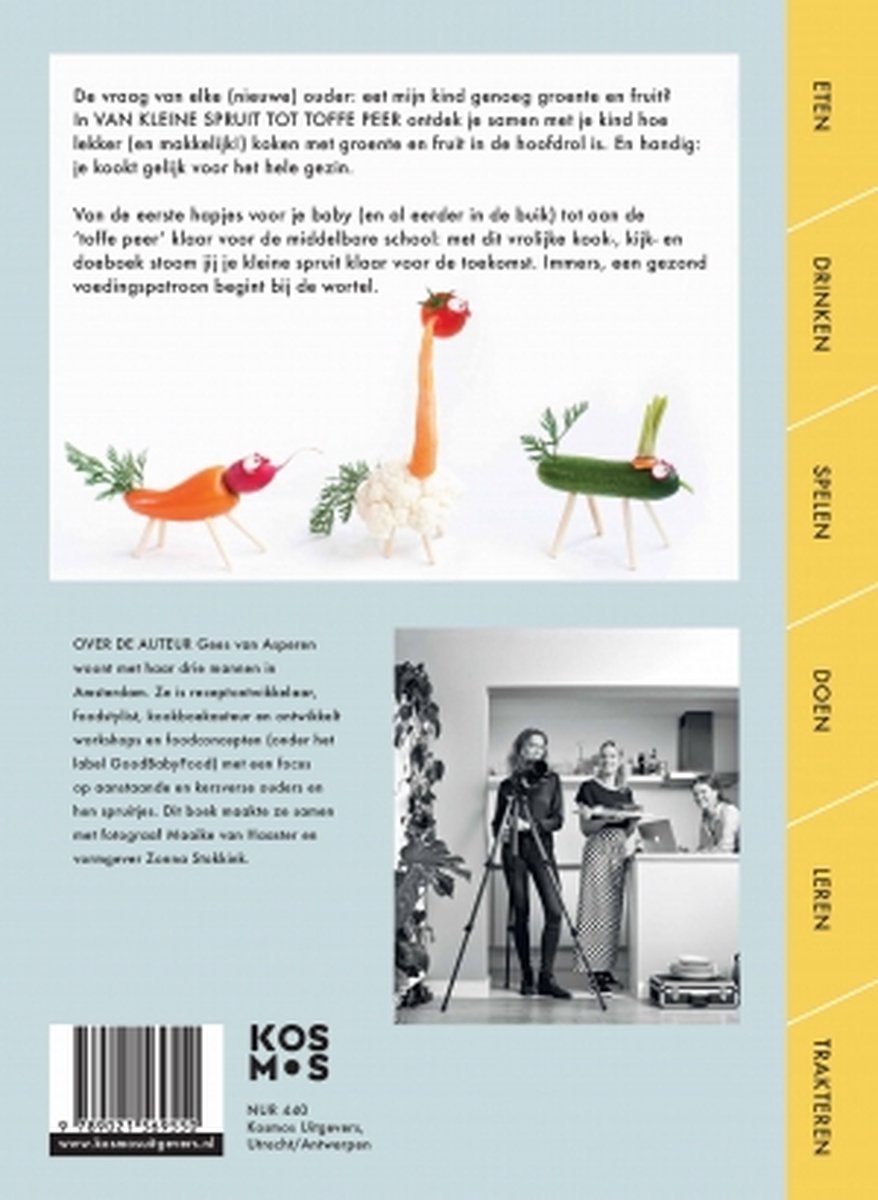 Van kleine spruit tot toffe peer - back cover