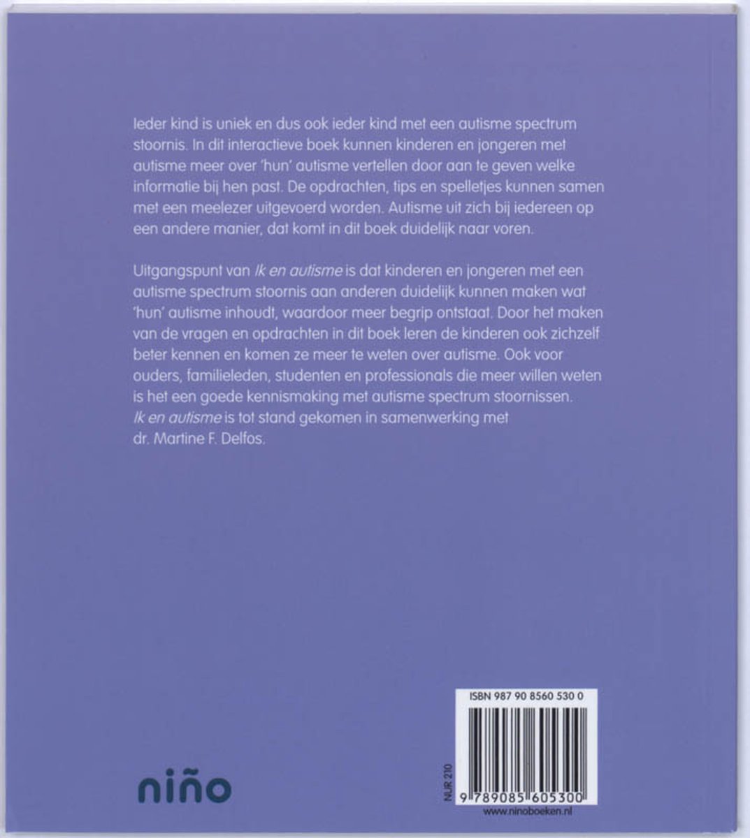 Ik en autisme - back cover