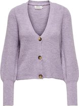 Only Vest Onlclare L/s Cardigan Knt Noos 15209307 Languid Lavende/ W Melange Dames Maat - L