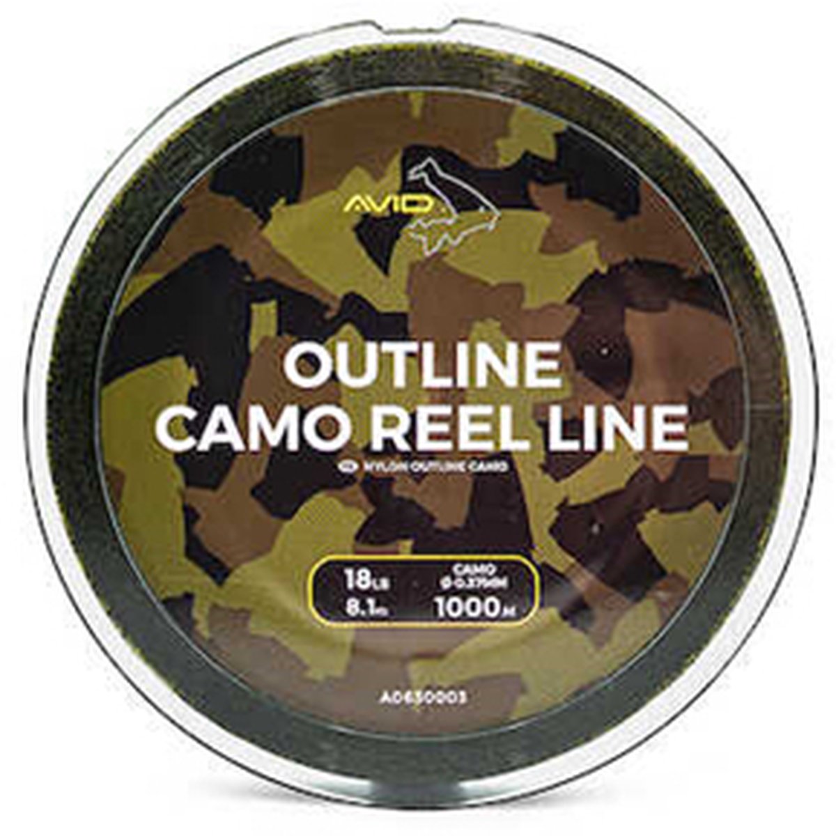 Avid Carp Outline Camo Reel Line (300m) - Maat : 12lb - 0.31mm - 5.4 kilo