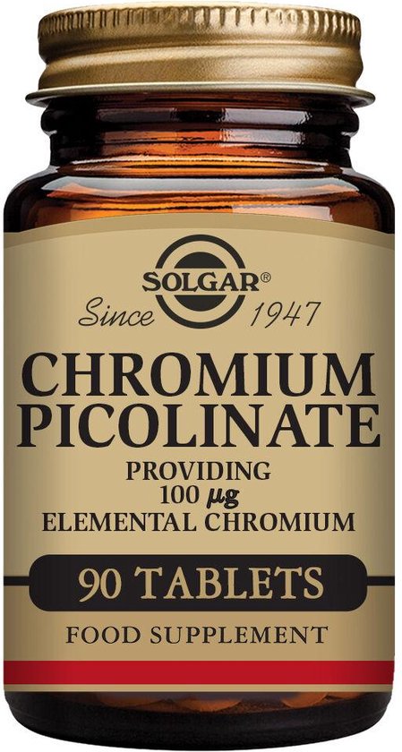 Chromium Picolinate Solgar 100 mcg (90 tablets) | bol