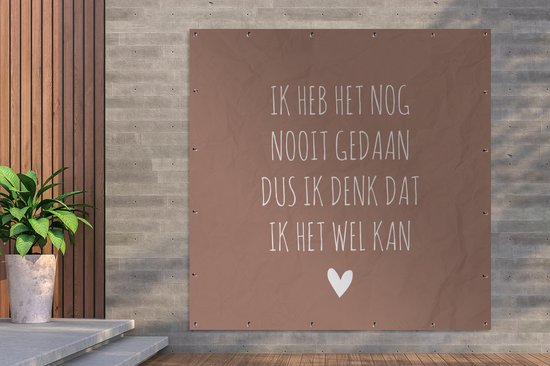 Tuin Poster Quotes Spreuken Ik Heb Het Nog Nooit Gedaan Dus Pippi Langkous 2560