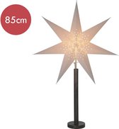 Lampe étoile marron Elice avec culot E14 -85cm -avec prise -Décoration de Noël