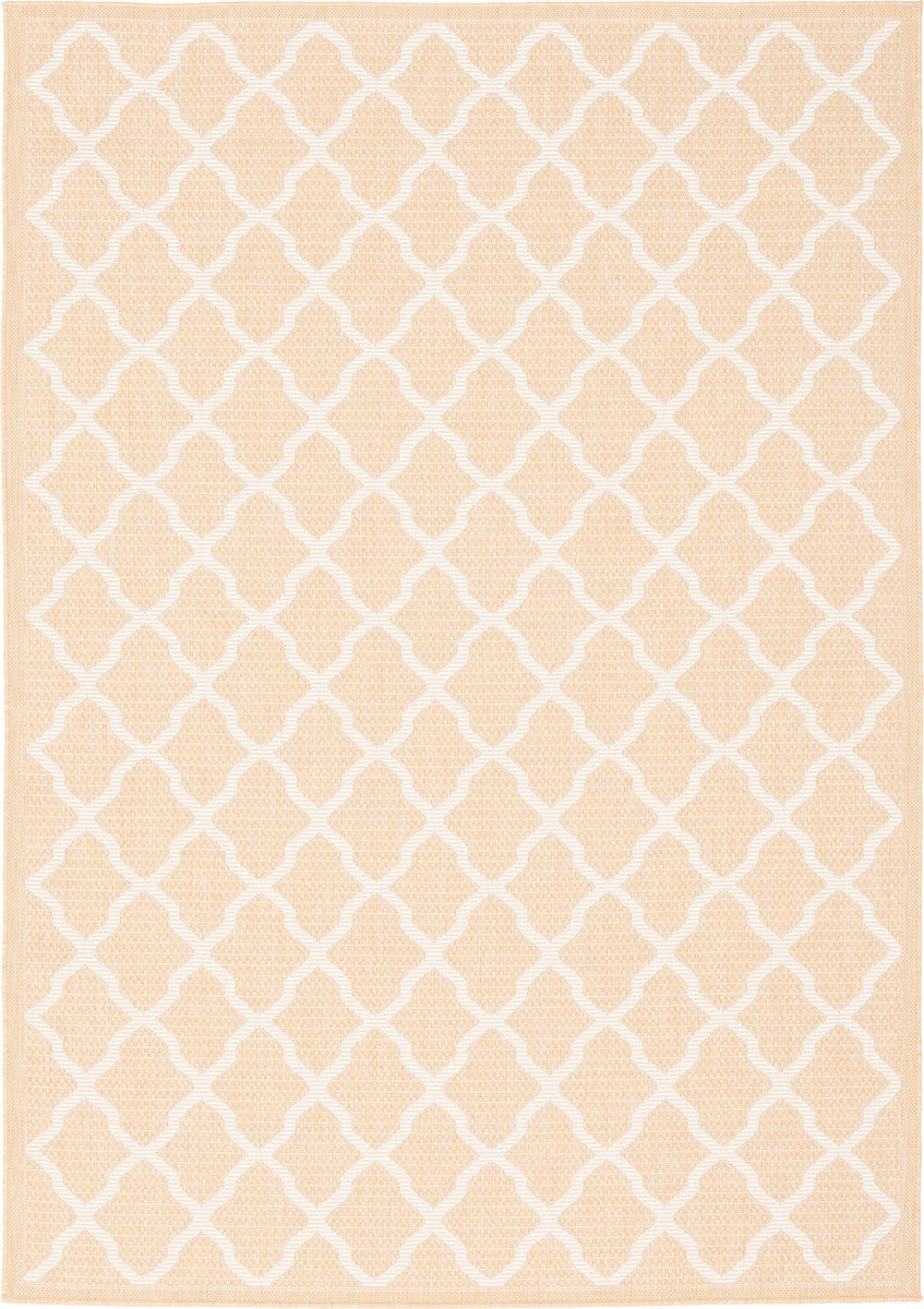 Pergamon Vloerkleed Binnen & buiten platweave Valencia Modern Goud