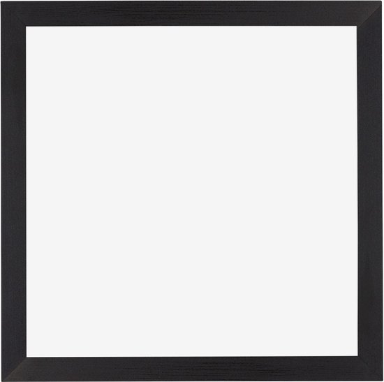 Cadre Photo Mura Your Decoration - 25x25cm - Grain de Bois Zwart