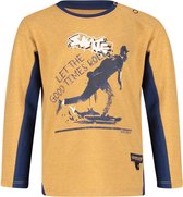 4President jongens shirt Mace Yellow Melange