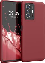 kwmobile telefoonhoesje voor Xiaomi 11T / 11T Pro - Hoesje voor smartphone - Back cover in rabarber rood