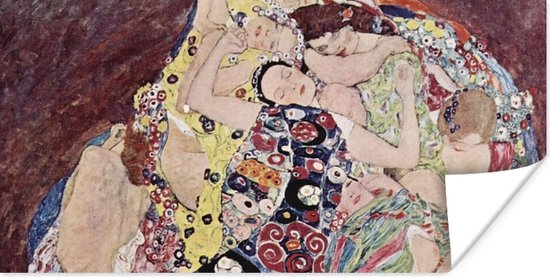Poster De maagd - Gustav Klimt - 80x40 cm