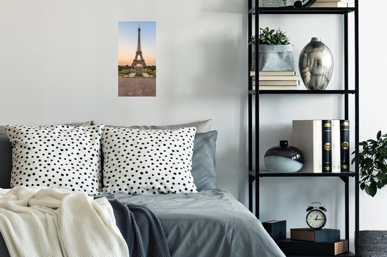 Affiche Paris - Tour Eiffel - Lever de Soleil - 20x40 cm