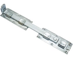 Wovar Overslaggrendel Verzinkt 430 mm | Per Stuk