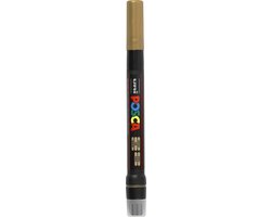 Brushverfstift posca pcf350 1-10mm goud