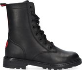 Omoda Om121751 Veterboots - Laarzen Met Veters - Meisjes - Zwart - Maat 34