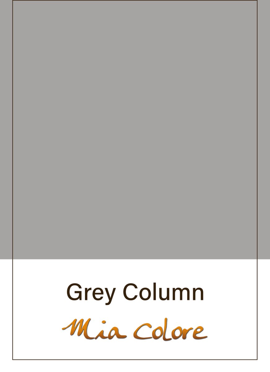 Grey column krijtverf Mia colore 0,5 liter