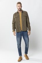 Sissy-Boy - Donkergroen corduroy overshirt