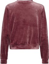 ONLY  Rebel L/S O-Neck Swt Oxblood Red BORDEAU M