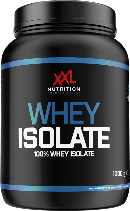 XXL Nutrition Whey Isolaat - Proteïne Poeder / Proteïne Shake - Vanille 1000 gram