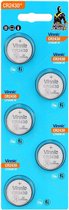 Vinnic CR2430 3v lithium knoopcelbatterij - 5 stuks