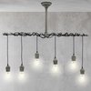 Lumineo Industriele Hanglamp Grijs | Breedte 108 cm