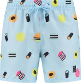 Son of a beach Engels drop heren zwembroek - licht blauw - maat XL