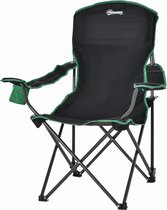 Nancy's Abs Lake Camping Chair - Zwart, Groen - Oxford, Metaal, Nylon - 29,72 cm x 34,64 cm x 40,94 cm