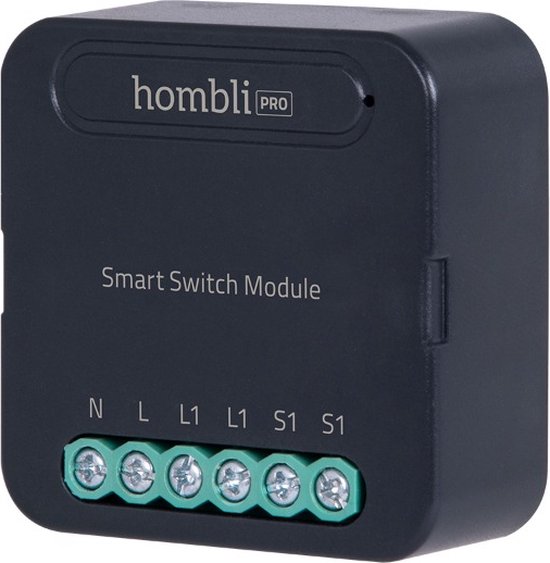 Hombli Smart Switch Module | Retrofit Wifi schakelaar voor enkele  wandschakelaar of... | bol.com