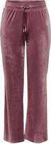 ONLY   Laya Sweet Flared Velvet Pant BORDEAU L