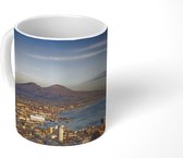 Mok - Fel zonlicht over de stad Napoli - 350 ML - Beker