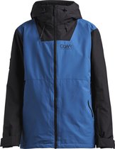 ColourWear Block Jacket M - Snowboardjas - Heren - Blauw - Maat S