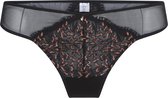 Lingadore – In Love with Embroidery – String – 6620T – Black - L