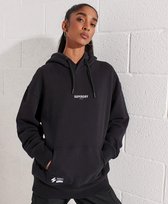 Superdry Dames Trui Oversized hoodie met micrologo