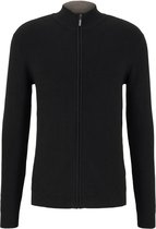 Tom Tailor gebreid vest Zwart-M