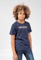 DEELUXE T-shirt met camouflageprint WEAKER Navy