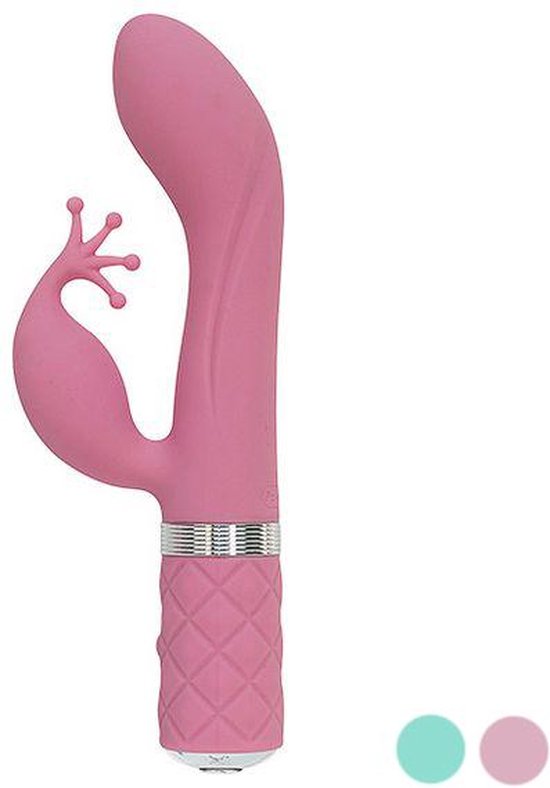 Pillow Talk Sassy G Spot Vibrator Teal 