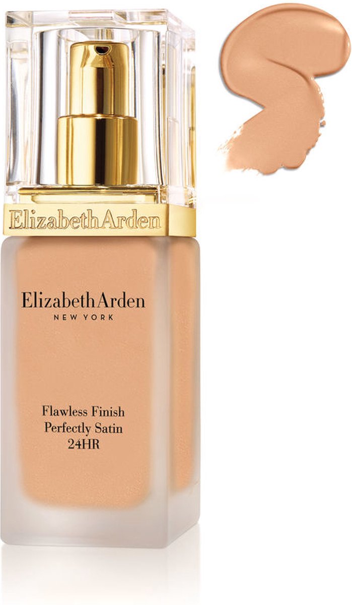 Elizabeth Arden Flawless Finish Perfectly Satin 24hr Broad Spectrum SPF 15 Makeup 30 ml Pompflacon Vloeistof Cream