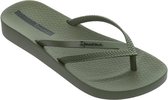 Ipanema Slippers - Maat 37 - Vrouwen - donkergroen