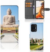 Smartphone Hoesje Xiaomi 11T | 11T Pro Bookcase Boeddha