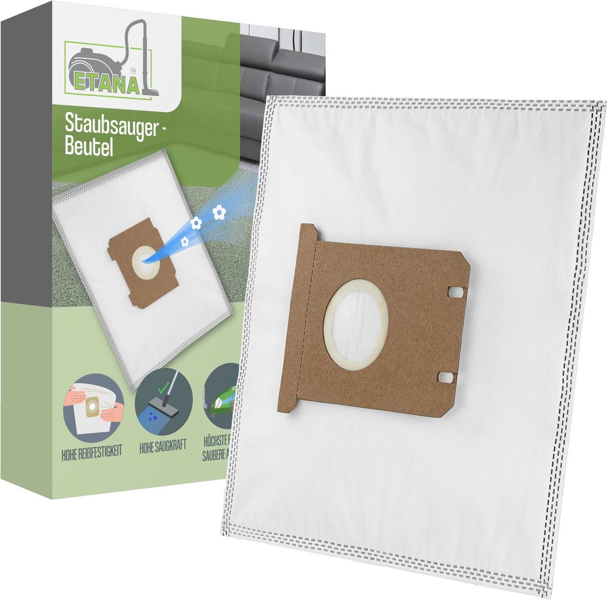 15x Etana stofzuigerzak compatibel met Electrolux Ultrasilence Zen - 15 stofzuigerzakken
