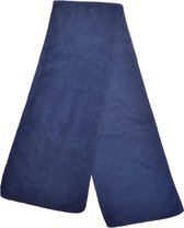 Niltons Wintersjaal Antipilling 135 X 20 Cm Fleece Navy