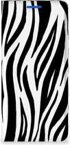 Smartphone Hoesje OPPO Reno6 5G Beschermhoesje Zebra
