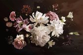 The art in flowers – 135cm x 90cm - Fotokunst op PlexiglasⓇ incl. certificaat & garantie.