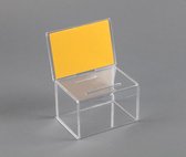 Donatiebox / Actiebox - Met Posterhouder - Type DB-L