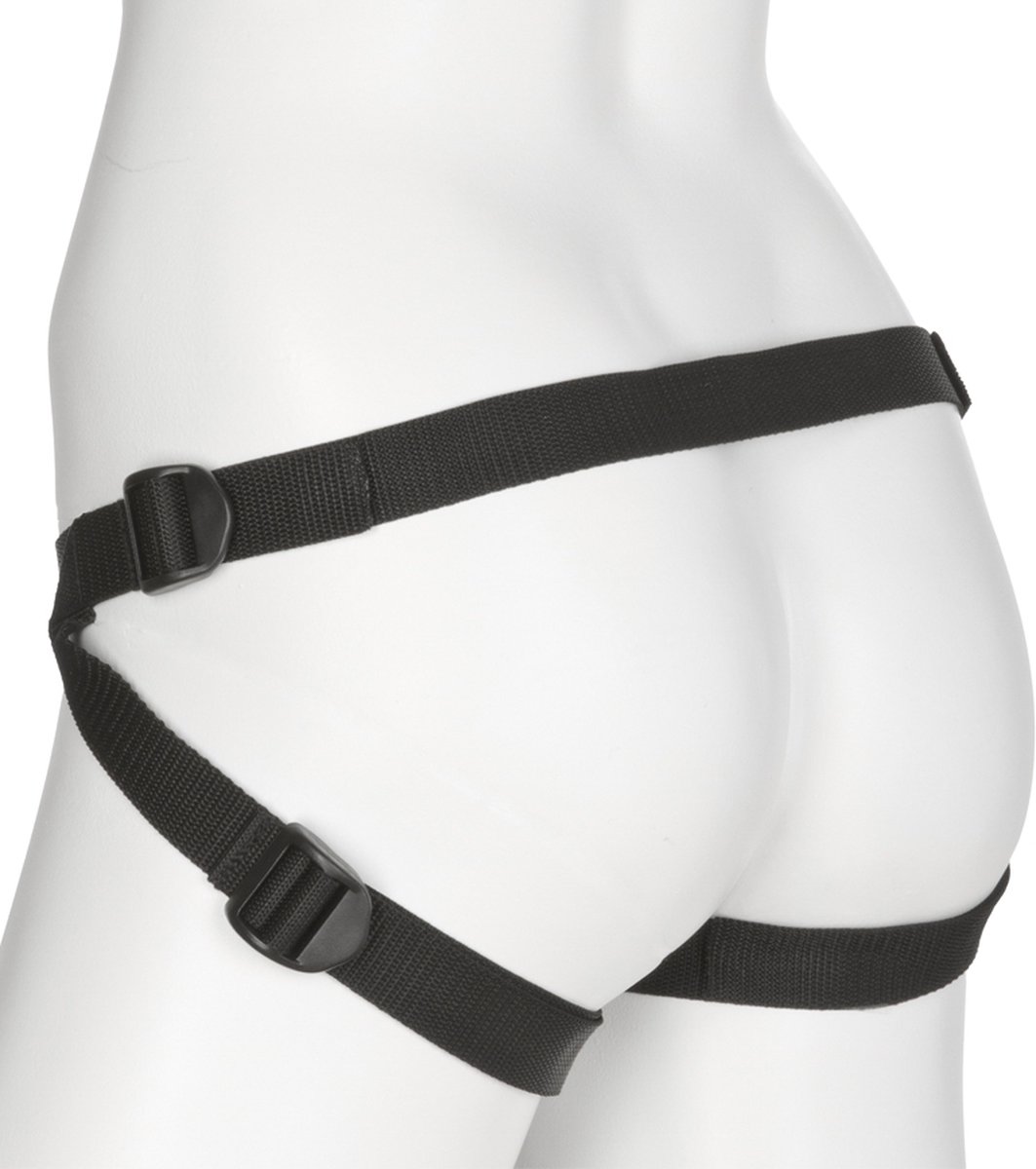 Goedkoopste Doc Johnson Vac-U-Lock Luxe Harnesss With Plug zwart