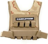 Gewichtsvest 20KG Camo - Muscle Power®