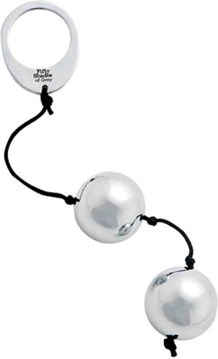 Goedkoopste Fifty Shades of Grey Ben Wa Ballen Vaginale balletjes - Zilver