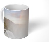 Mok - Een unieke regenboog boven de Gullfoss waterval in IJsland - 350 ML - Beker